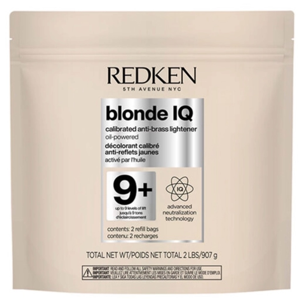 NWT  REDKEN Blonde IQ Calibrated Anti-Brass Lightener 9+